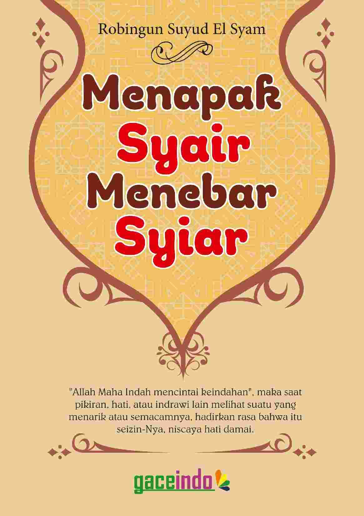 Sampul buku Menapak Syair Meneba...